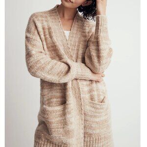 Space-Dyed Long Cardigan Sweater